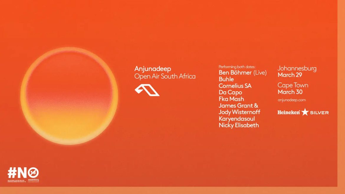 Anjunadeep Open-Air Show flyer