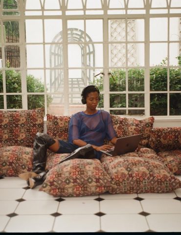 Desiree sitting pretty